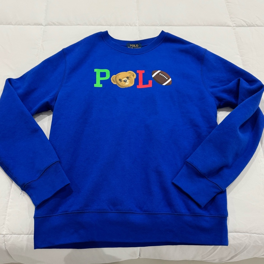 Youth Polo Sweatshirt- Sz 14/16